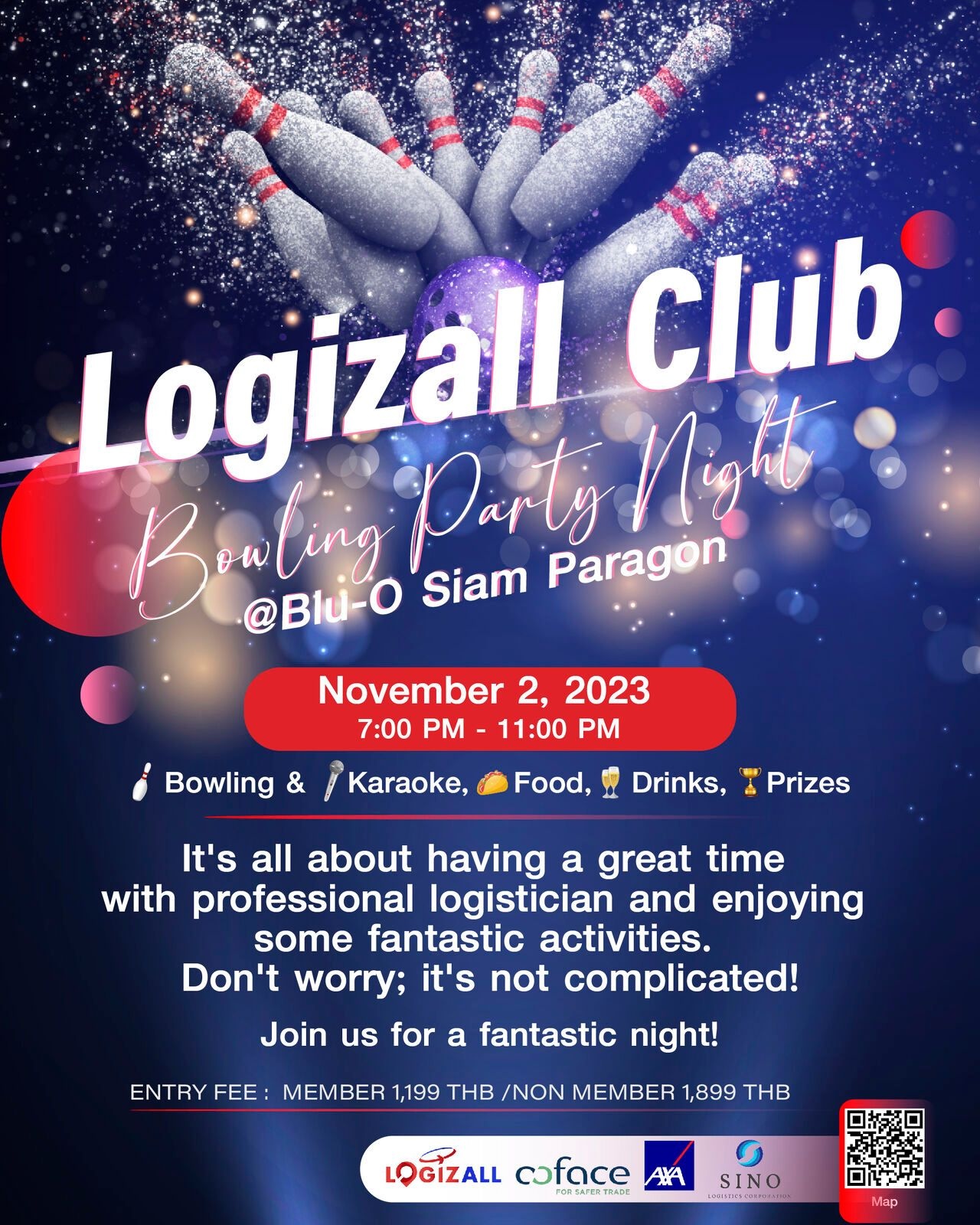 LOGIZALL Club Bowling Party