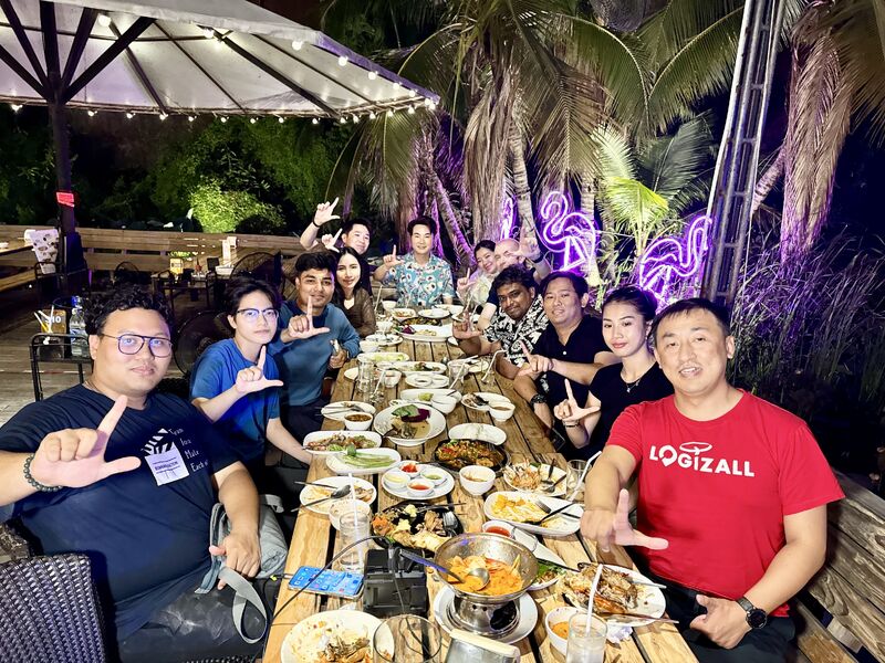 Team work!! prepare for LOGIZALL World Conference 2024