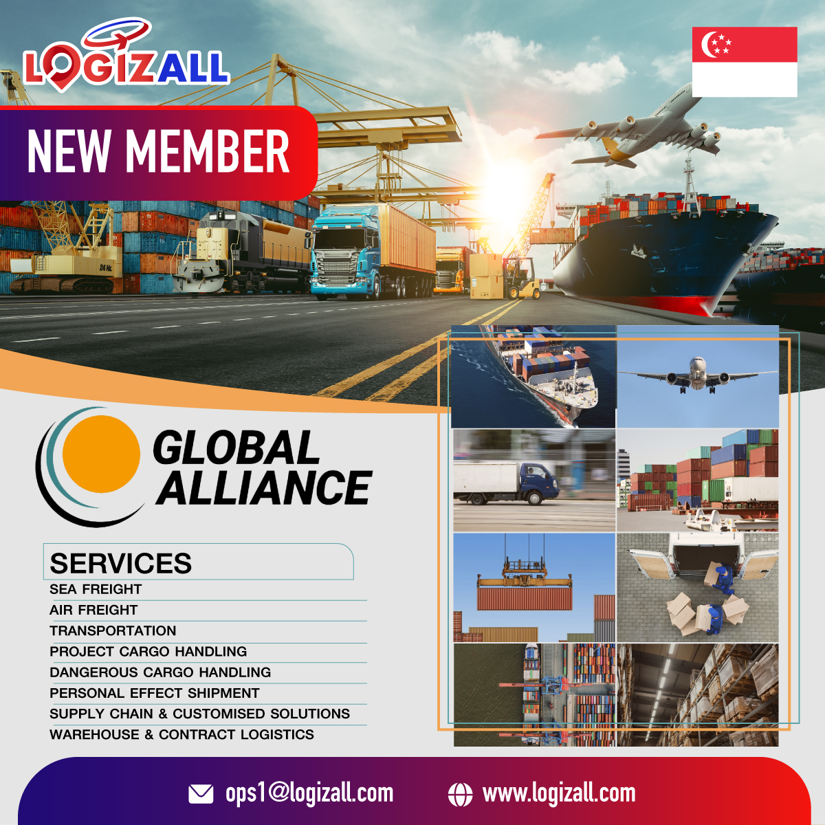 New Member: Global Alliance Logistics Pte Ltd