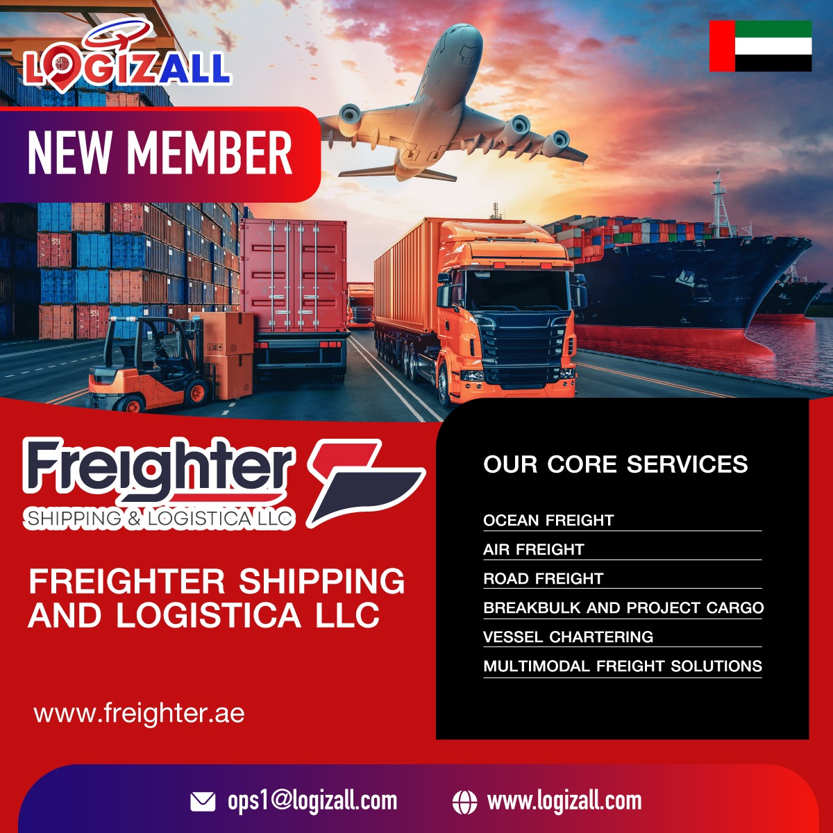 New Member Announcement: Welcoming Jophin Varghese from Freighter Shipping and Logistica LLC